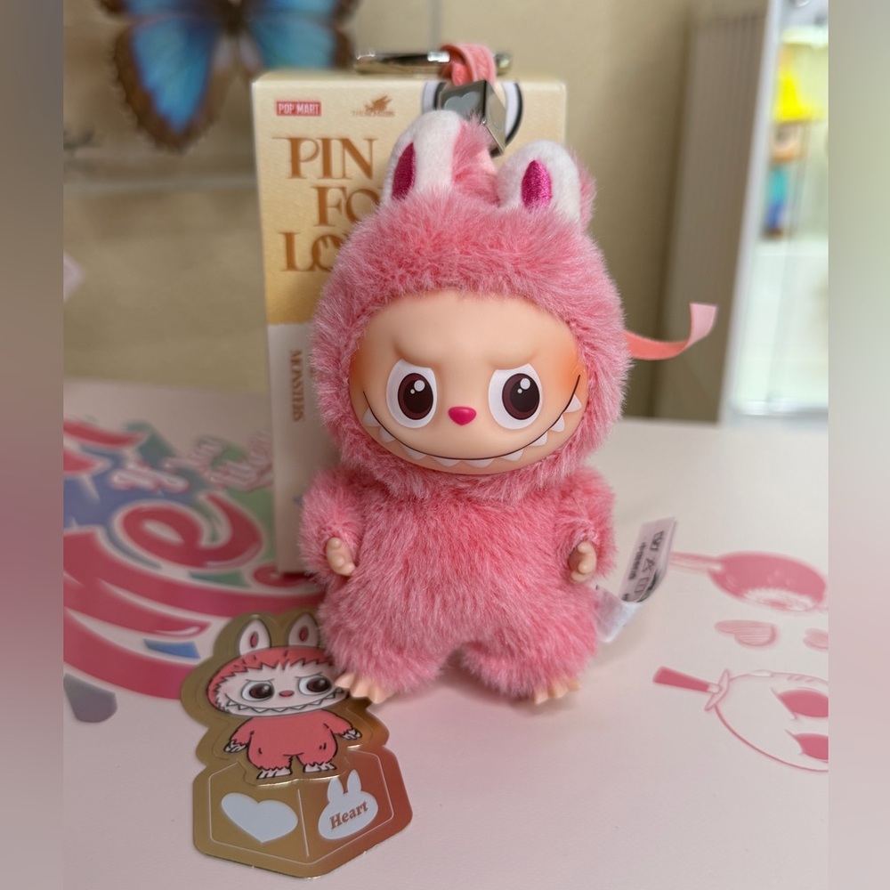 Authentic Pin For Love Heart Secret Pop Mart